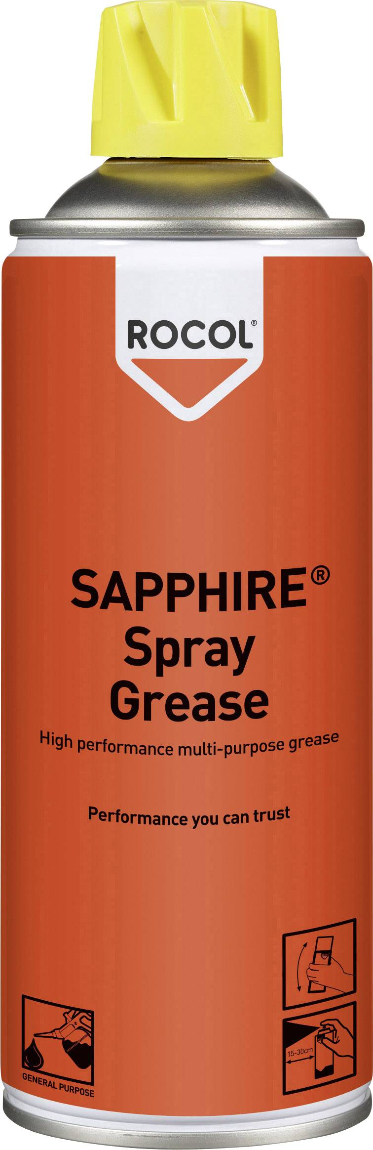 Rocol Sapphire Spray Grease Mehrzweckfett Sapphire Spray Grease 400ml