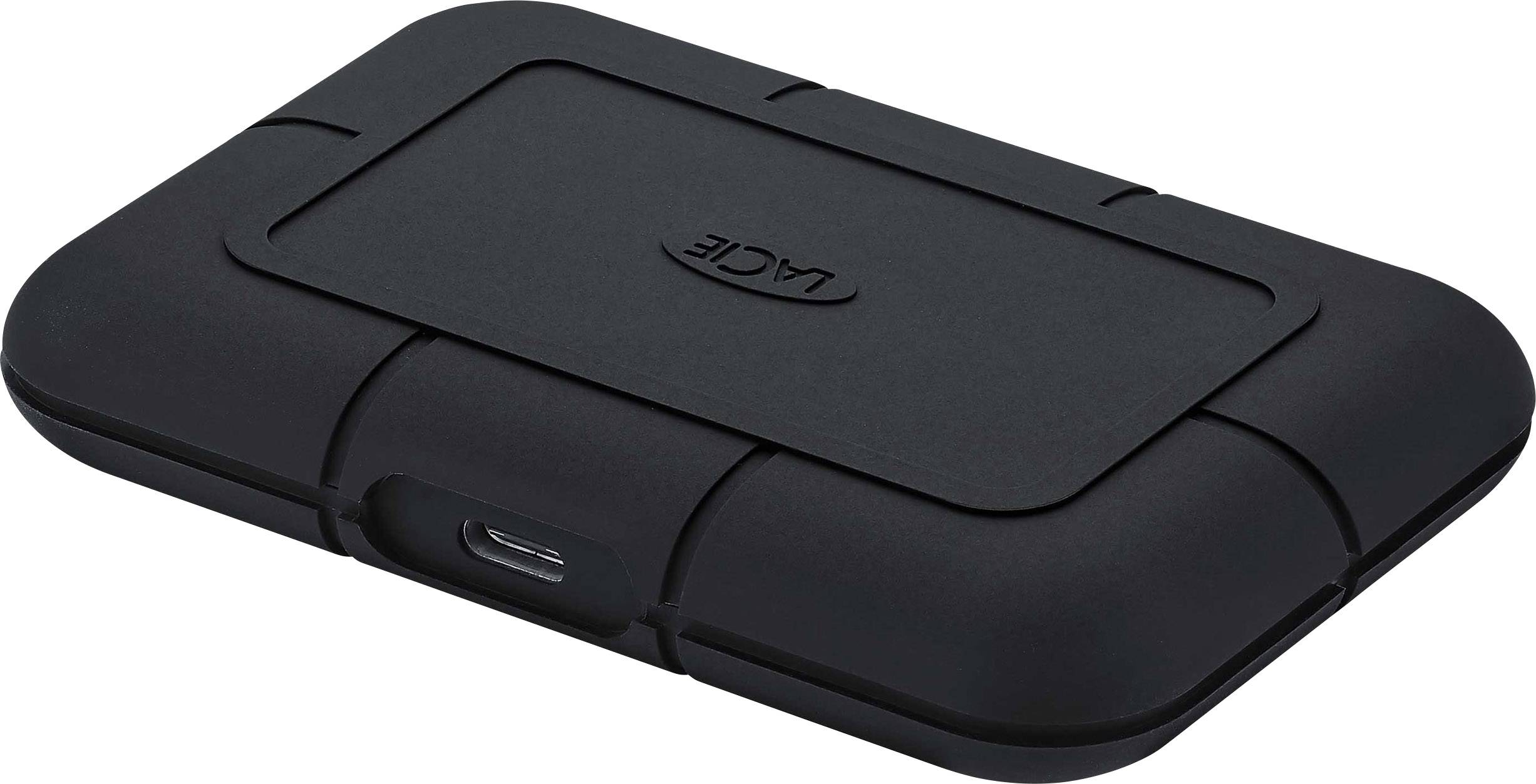 LaCie Rugged® SSD PRO 1 TB Externe SSD Thunderbolt 3 Schwarz STHZ1000800