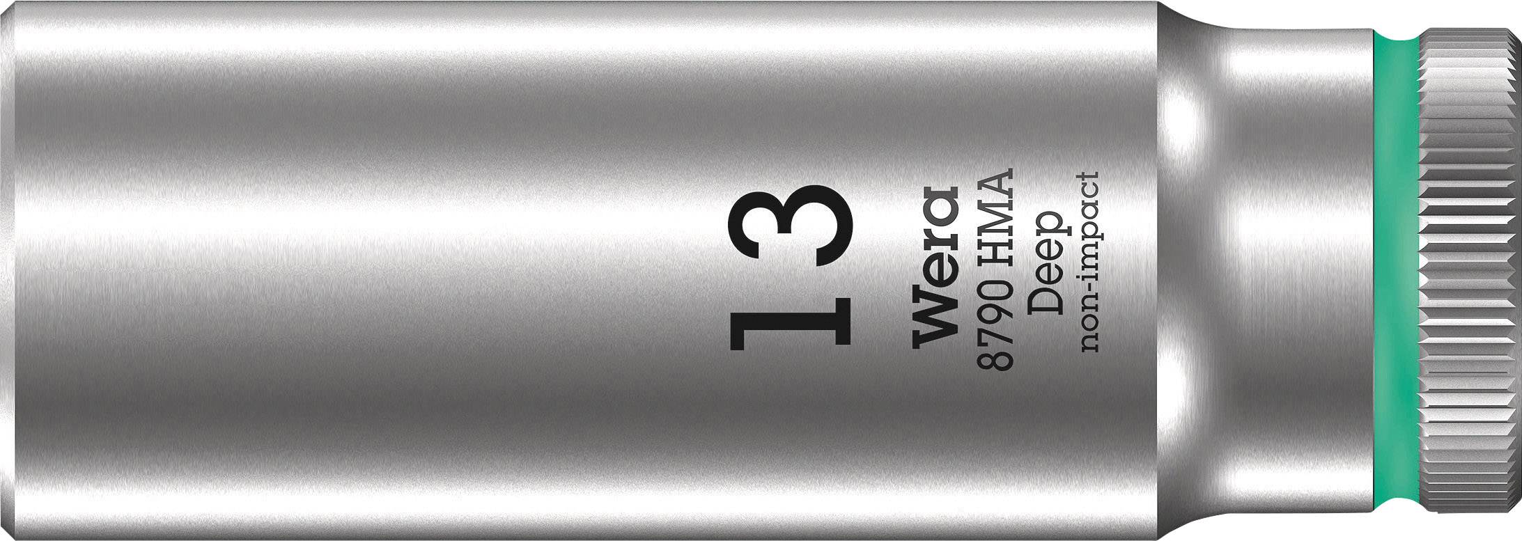 Metall-Steckschlüssel, Größe 13 mm, Wera 8790 HMA Deep, non-impact.