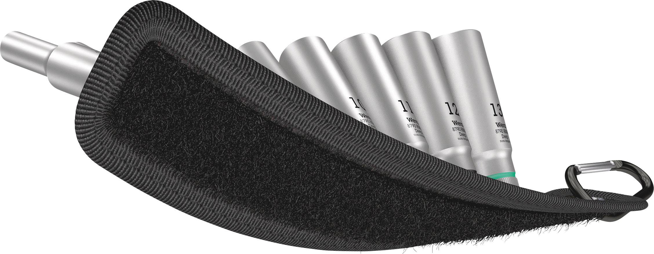 Wera Belt A Deep 1 Steckschlüsseleinsatz-Set 1/4" 9teilig 05004525001