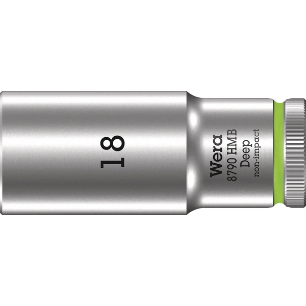 Wera 05004540001 Steckschlüsseleinsatz 18mm 1 Stück 3/8" Wera 05004540001 Steckschlüsseleinsatz 18mm 1 Stück 3/8"