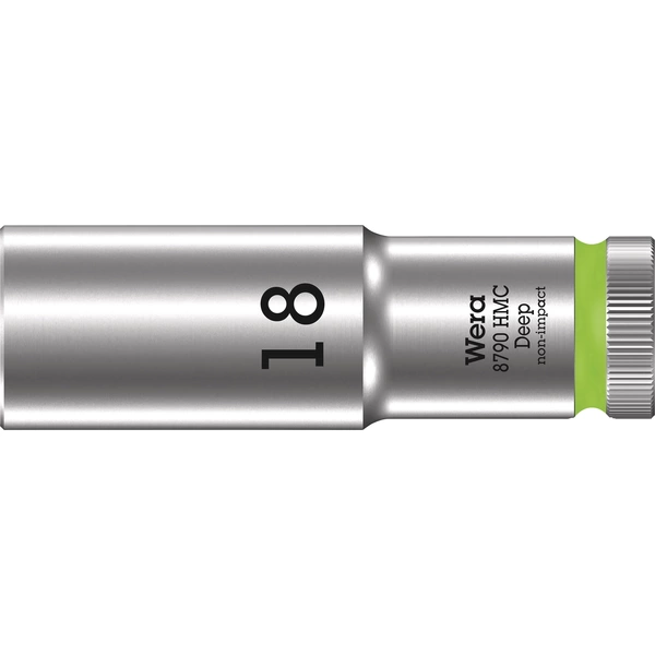 Wera 05004558001 Steckschlüsseleinsatz 18mm 1 Stück 1/2" Wera 05004558001 Steckschlüsseleinsatz 18mm 1 Stück 1/2"