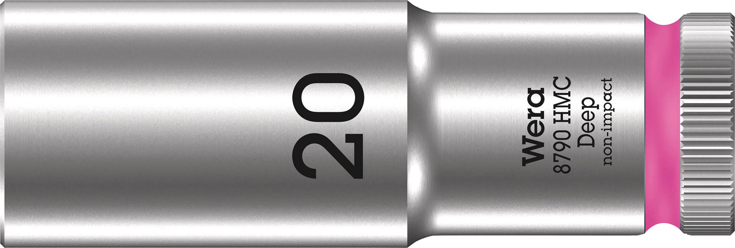 Wera 05004560001 Steckschlüsseleinsatz 20mm 1 Stück 1/2"