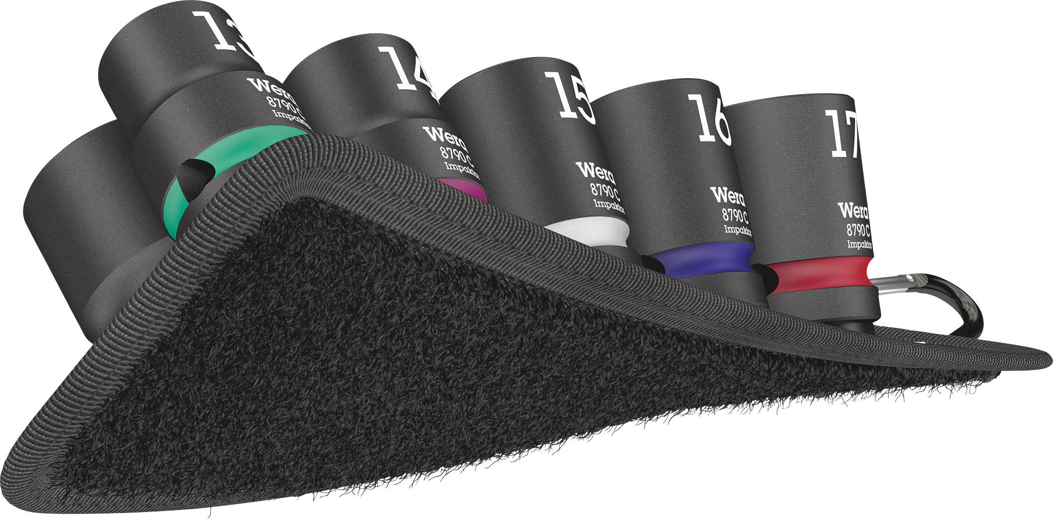 Wera Belt C Impaktor 1 Steckschlüsseleinsatz-Set 1/2" 9teilig 05004580001