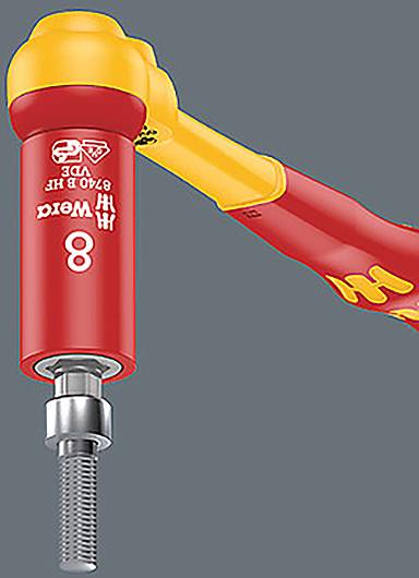 Wera Belt B VDE 1 Zyklop Steckschlüssel-Bit-Einsatz-Set 3/8" 10teilig 05004930001