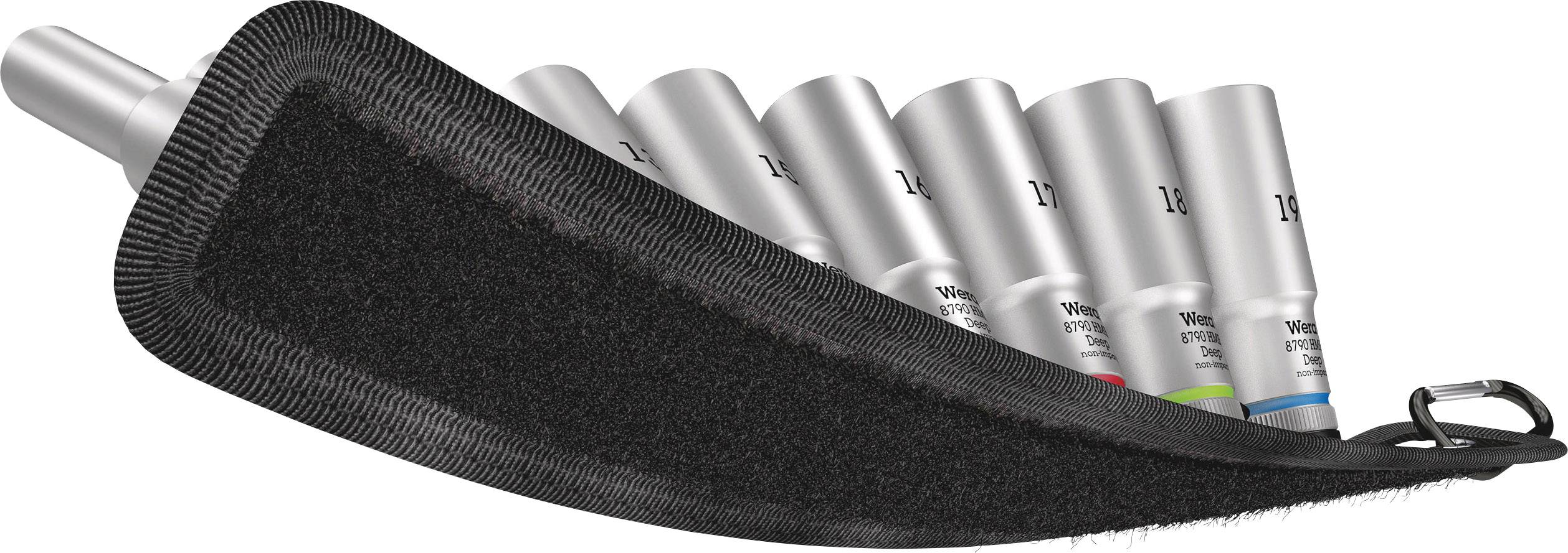 Wera Belt B Deep 1 Steckschlüsseleinsatz-Set 3/8" 9teilig 05004545001