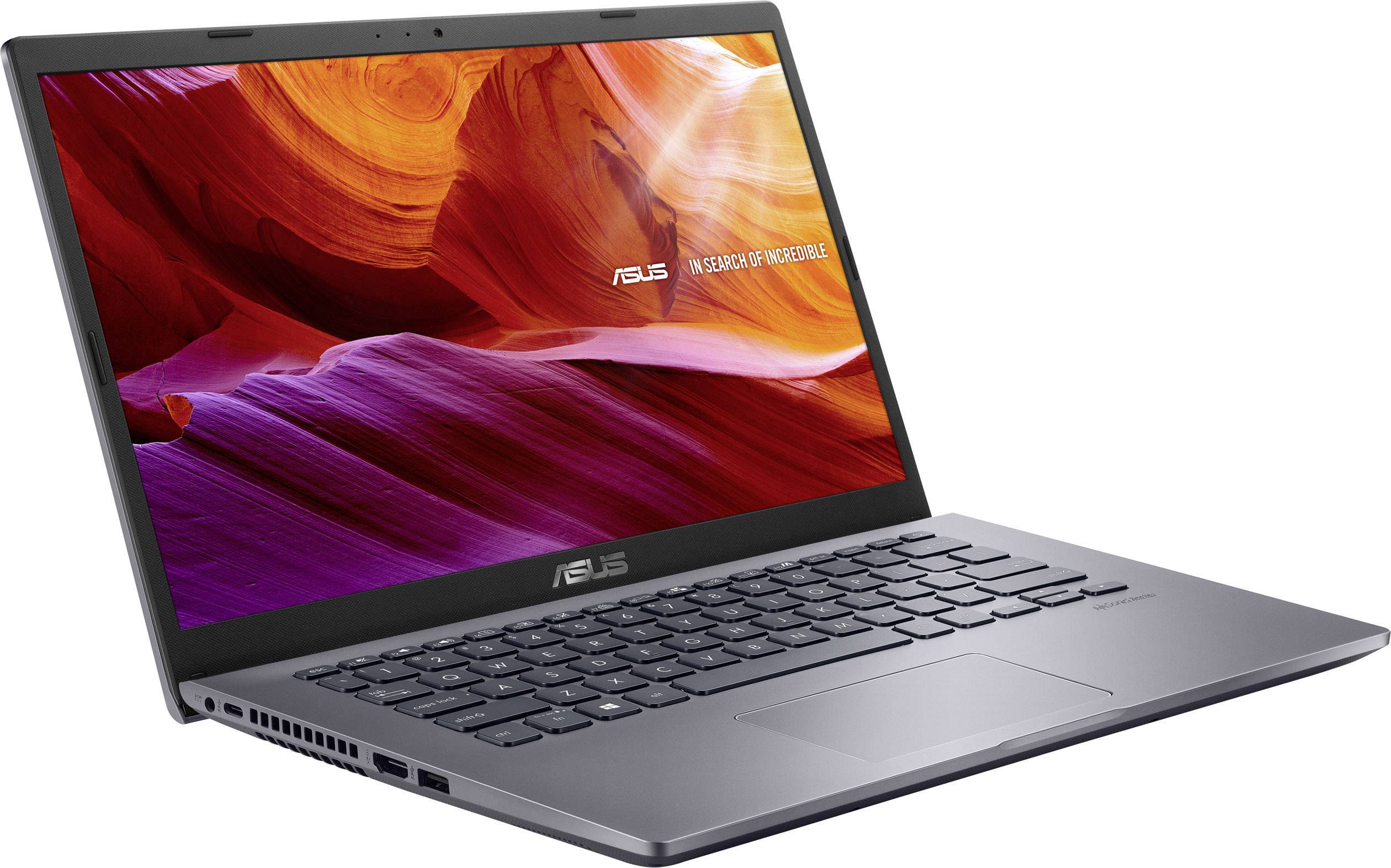 Asus F409FA-EK160T 35.6cm (14 Zoll) Notebook Intel Core i5 i5-8265U 8GB 256GB SSD Intel UHD Graphics 620 Windows® 10 Home Grau