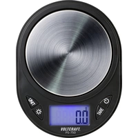 VOLTCRAFT PS-750 Präzisionswaage Wägebereich (max.) 750g Ablesbarkeit 0.1g batteriebetrieben Schwarz VOLTCRAFT PS-750 Präzisionswaage Wägebereich (max.) 750g Ablesbarkeit 0.1g batteriebetrieben Schwarz