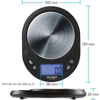 VOLTCRAFT PS-750 Präzisionswaage Wägebereich (max.) 750g Ablesbarkeit 0.1g batteriebetrieben Schwarz VOLTCRAFT PS-750 Präzisionswaage Wägebereich (max.) 750g Ablesbarkeit 0.1g batteriebetrieben Schwarz