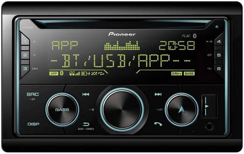 Pioneer FH-S720BT Doppel-DIN Autoradio Bluetooth®-Freisprecheinrichtung, AppRadio