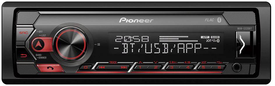 Pioneer MVH-S320BT Autoradio Bluetooth®-Freisprecheinrichtung, AppRadio