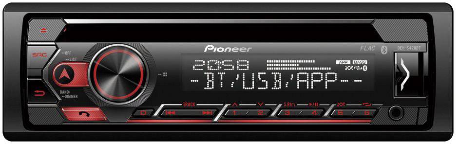 Pioneer DEH-S420BT Autoradio Bluetooth®-Freisprecheinrichtung, AppRadio