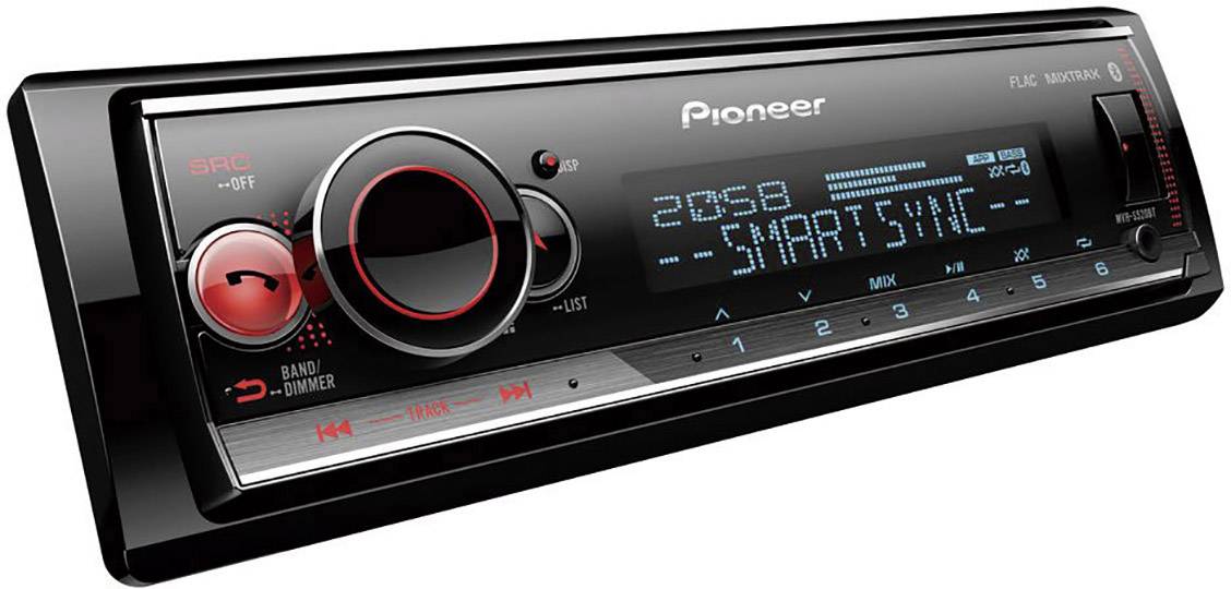 Pioneer MVH-S520BT Autoradio Bluetooth®-Freisprecheinrichtung, AppRadio