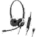Sennheiser SC 600 ANC Telefon-Headset USB Stereo, schnurgebunden On Ear Schwarz