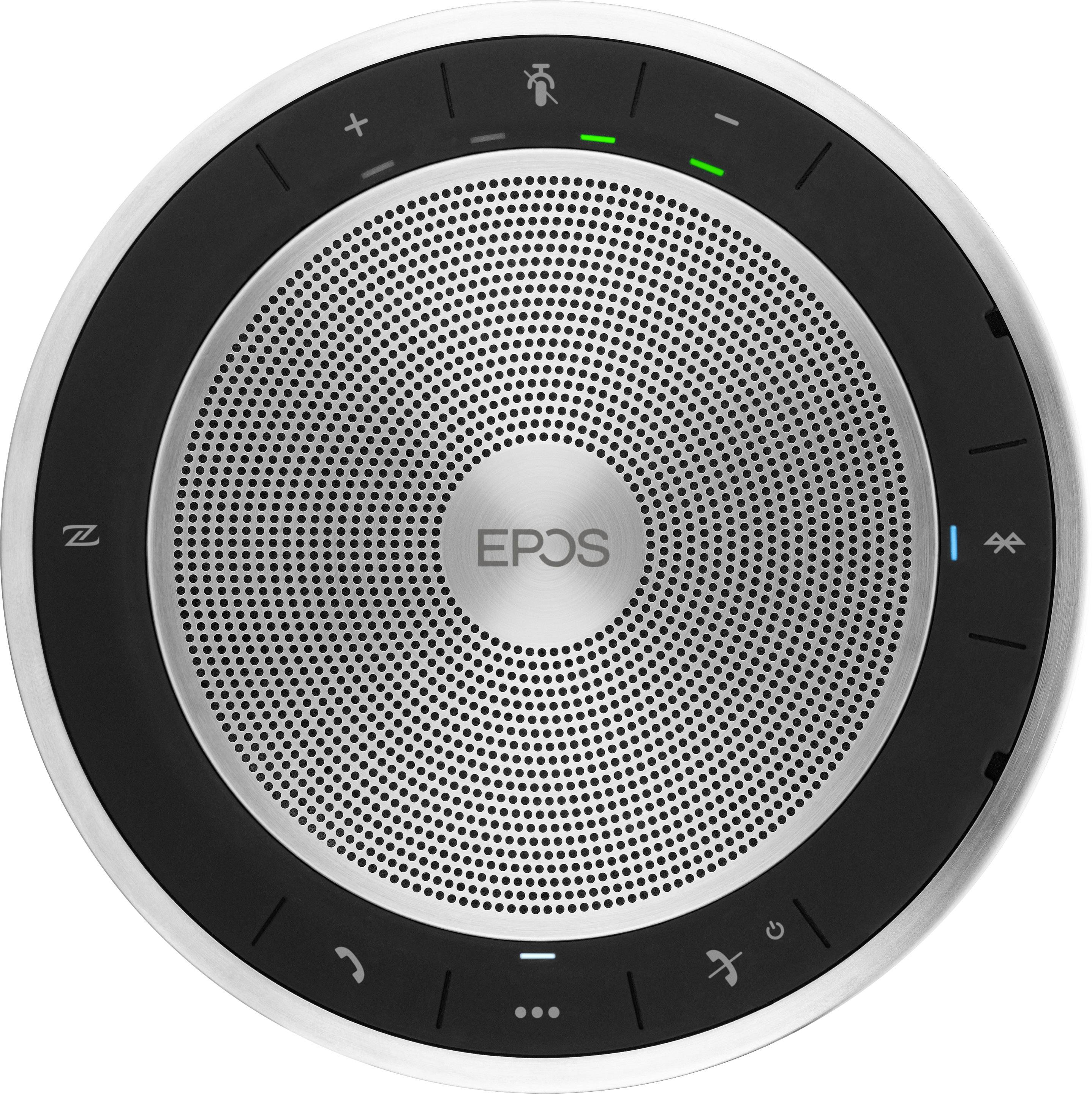 EPOS Speakerphone EXPAND SP 30+ Konferenzlautsprecher USB-C®, Bluetooth®, USB, NFC Schwarz, Silber