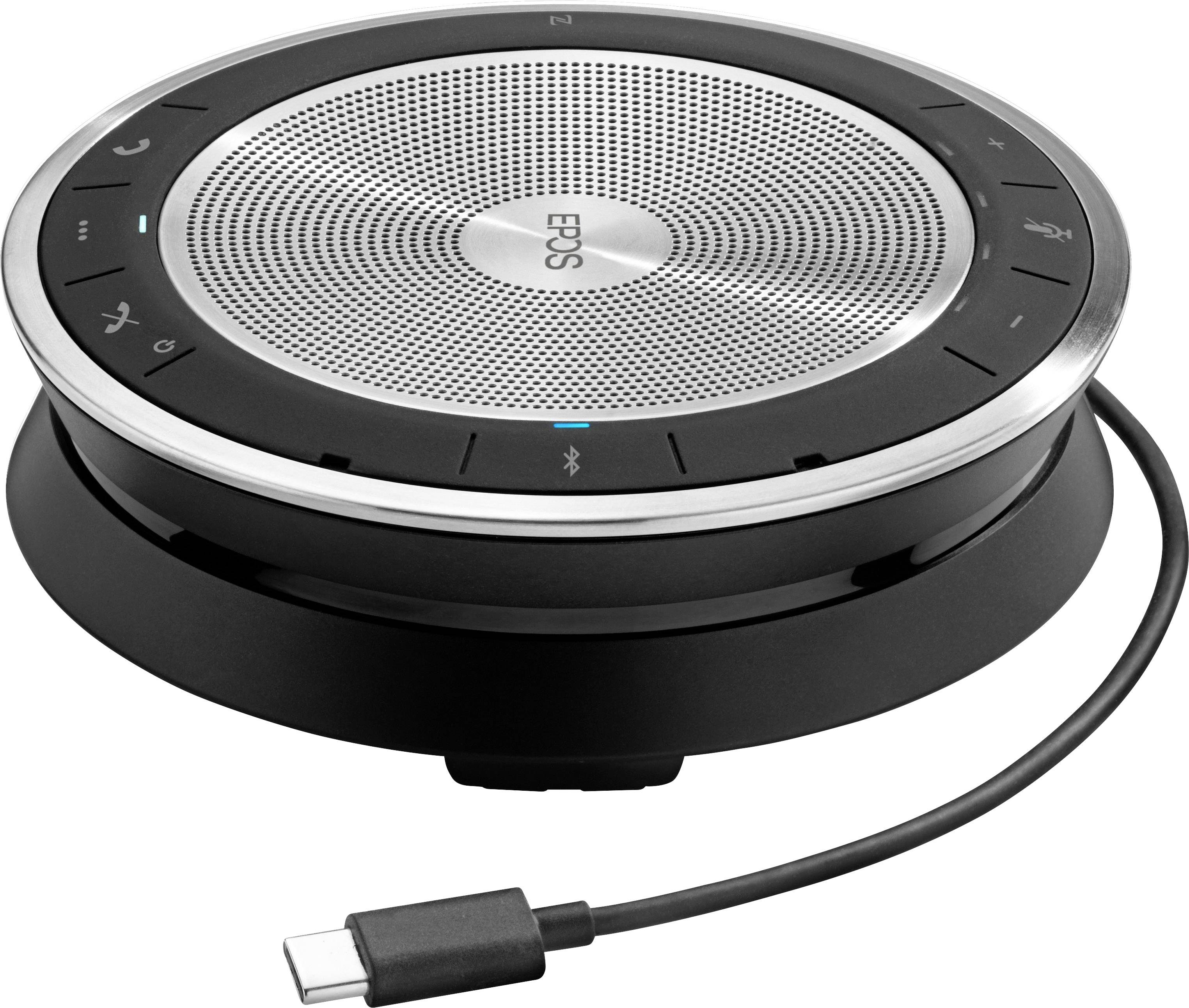 EPOS Speakerphone EXPAND SP 30+ Konferenzlautsprecher USB-C®, Bluetooth®, USB, NFC Schwarz, Silber