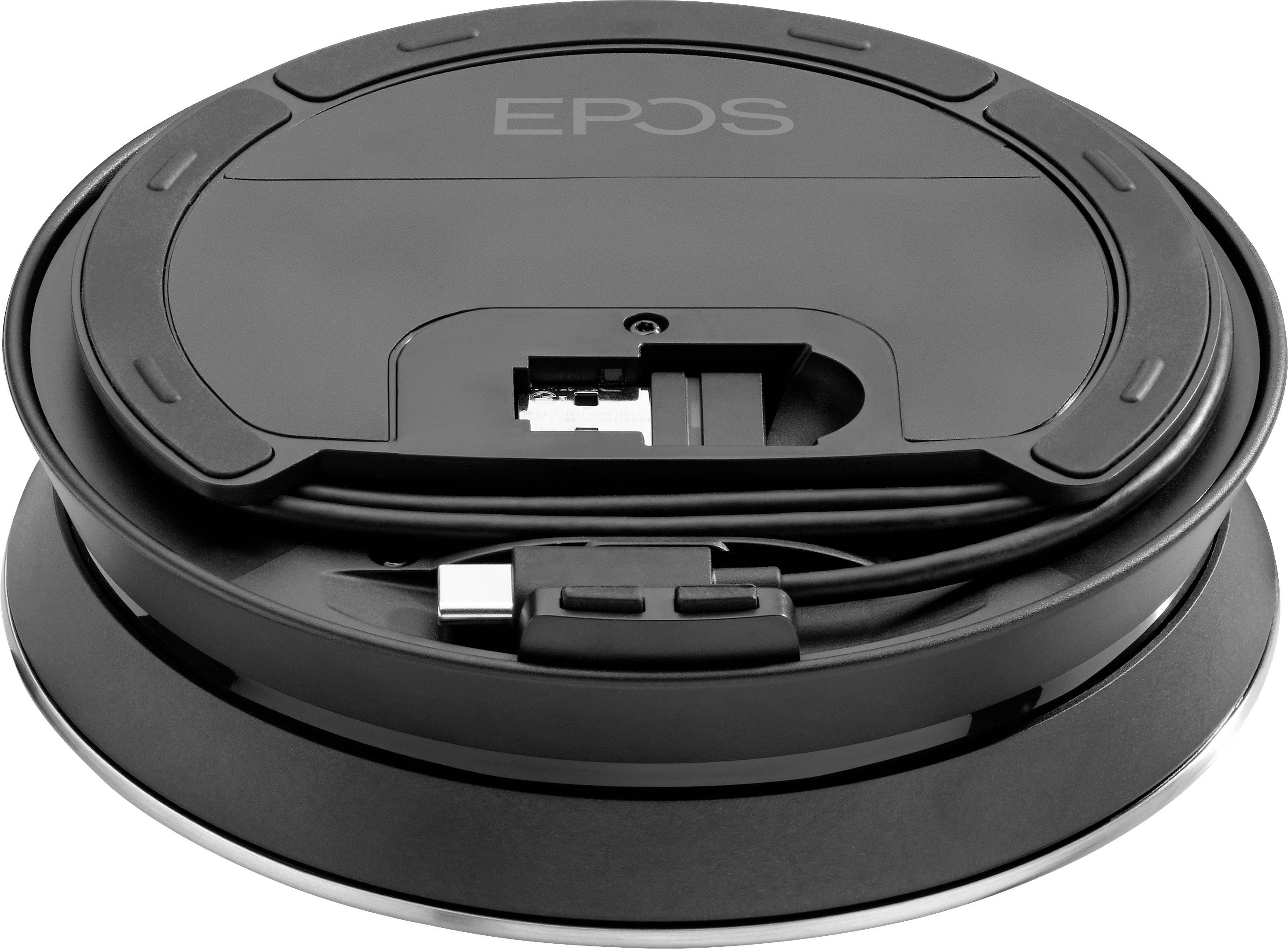 EPOS Speakerphone EXPAND SP 30+ Konferenzlautsprecher USB-C®, Bluetooth®, USB, NFC Schwarz, Silber