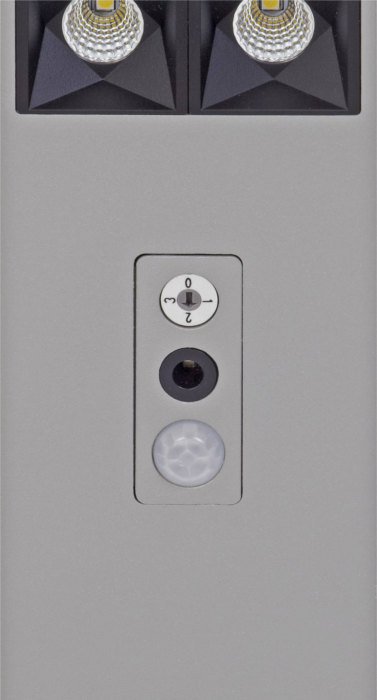 Maul MAULsirius 8259395 LED-Klemmleuchte mit Bewegungsmelder F (A - G) 81 W Silber