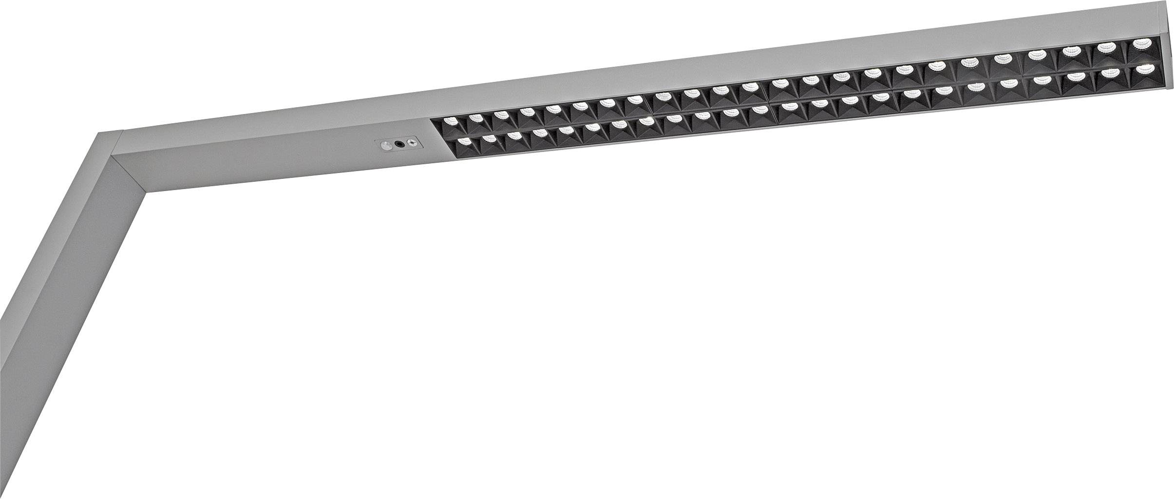 Maul MAULsirius 8259395 LED-Klemmleuchte mit Bewegungsmelder F (A - G) 81 W Silber