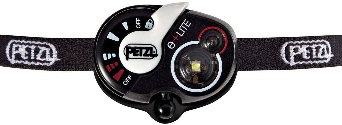 Petzl e+LITE - Stirnlampe - LED - 5 Modi - weißes Licht