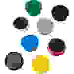 ALCO Kraftmagnet (Ø x H) 38 mm x 13.5 mm rund Mehrfarbig, Farbauswahl nicht möglich 10 St. 6848V26