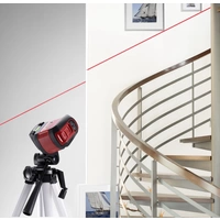 TOOLCRAFT Tripod 1/4 Zoll Arbeitshöhe=51 - 150 cm Silver Inox Wasserwaage TOOLCRAFT Tripod 1/4 Zoll Arbeitshöhe=51 - 150 cm Silver Inox Wasserwaage