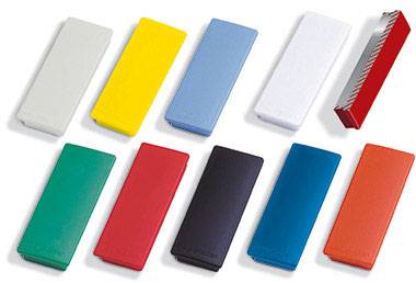 Magnetoplan Magnet Magnet Block II (B x H) 55 mm x 22 mm rechteckig Weiß 10 St. 1665100