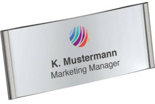 36737 Namensschild Zstyle M (B x H) 80mm x 34mm Magnet 20 St./Pack. 20St.