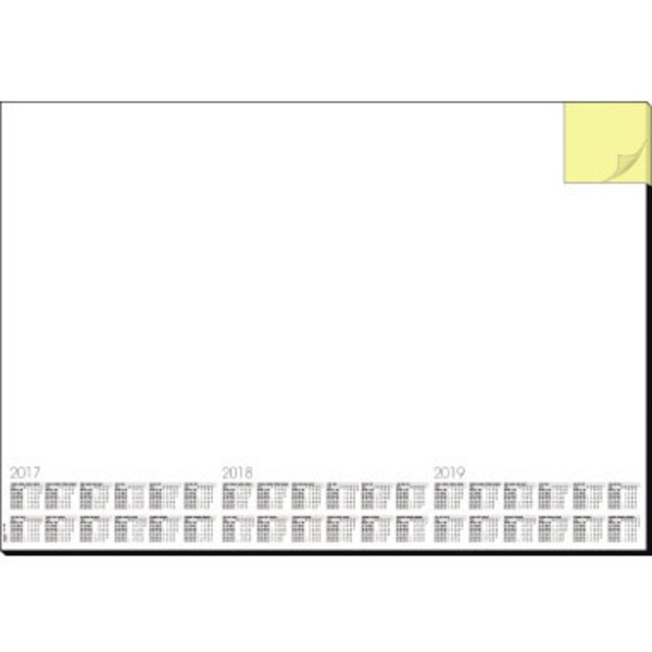 Sigel HO490 Schreibunterlage 3-Jahreskalender Weiß (B x H) 595mm x 410mm