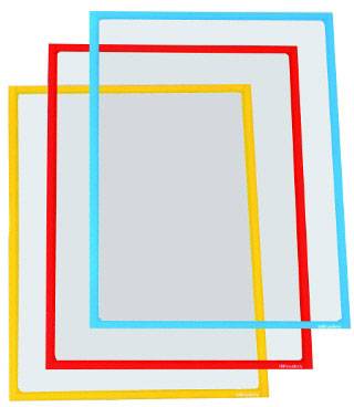 Ultradex 889002 Magnetrahmen Gelb (B x H) 225mm x 312mm DIN A4