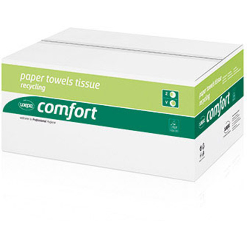 WEPA 277200 comfort Papierhandtücher (L x B) 23cm x 25cm Weiß 20 x 160 Bl./Pack. 3200 Blatt