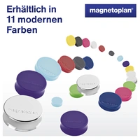Magnetoplan Magnet Ergo Medium (Ø x H) 30mm x 8m rund Weiß 10 St. 1664000 Magnetoplan Magnet Ergo Medium (Ø x H) 30mm x 8m rund Weiß 10 St. 1664000