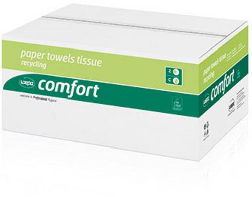 WEPA 277160 comfort Papierhandtücher (L x B) 33cm x 25cm Weiß 24 x 128 Bl./Pack. 3072 Blatt