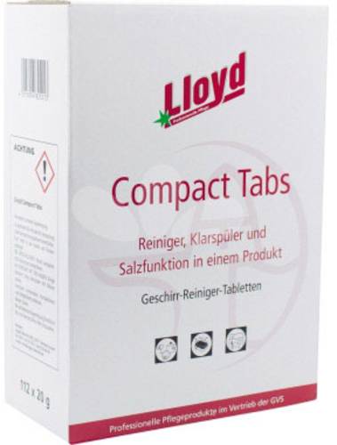 Lloyd Geschirrspül-Tabs Compact Tabs 95074 112St.