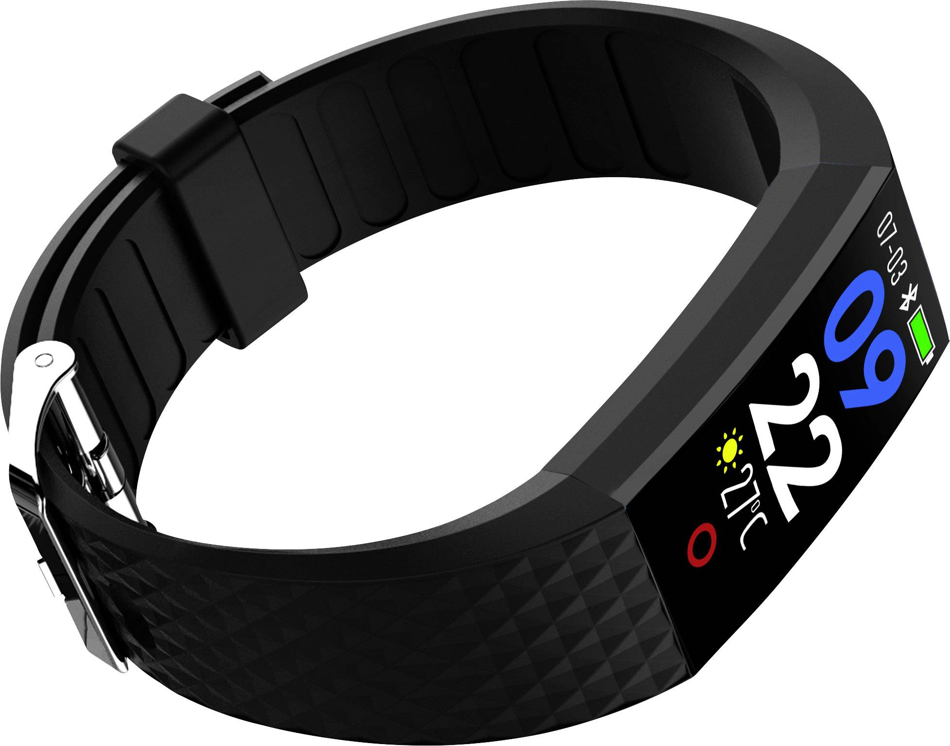 Swisstone SW 320 HR Fitness-Tracker Schwarz