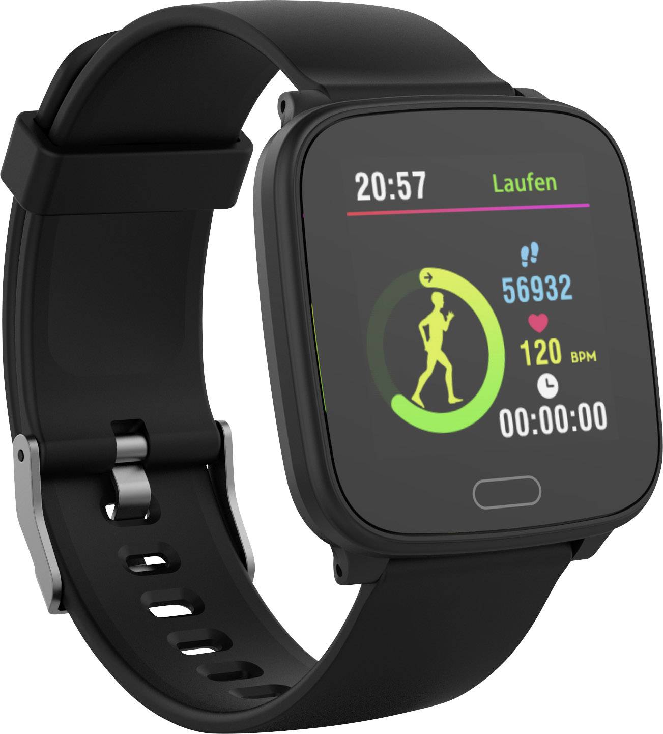 Swisstone SW 610 HR Fitness-Tracker Schwarz