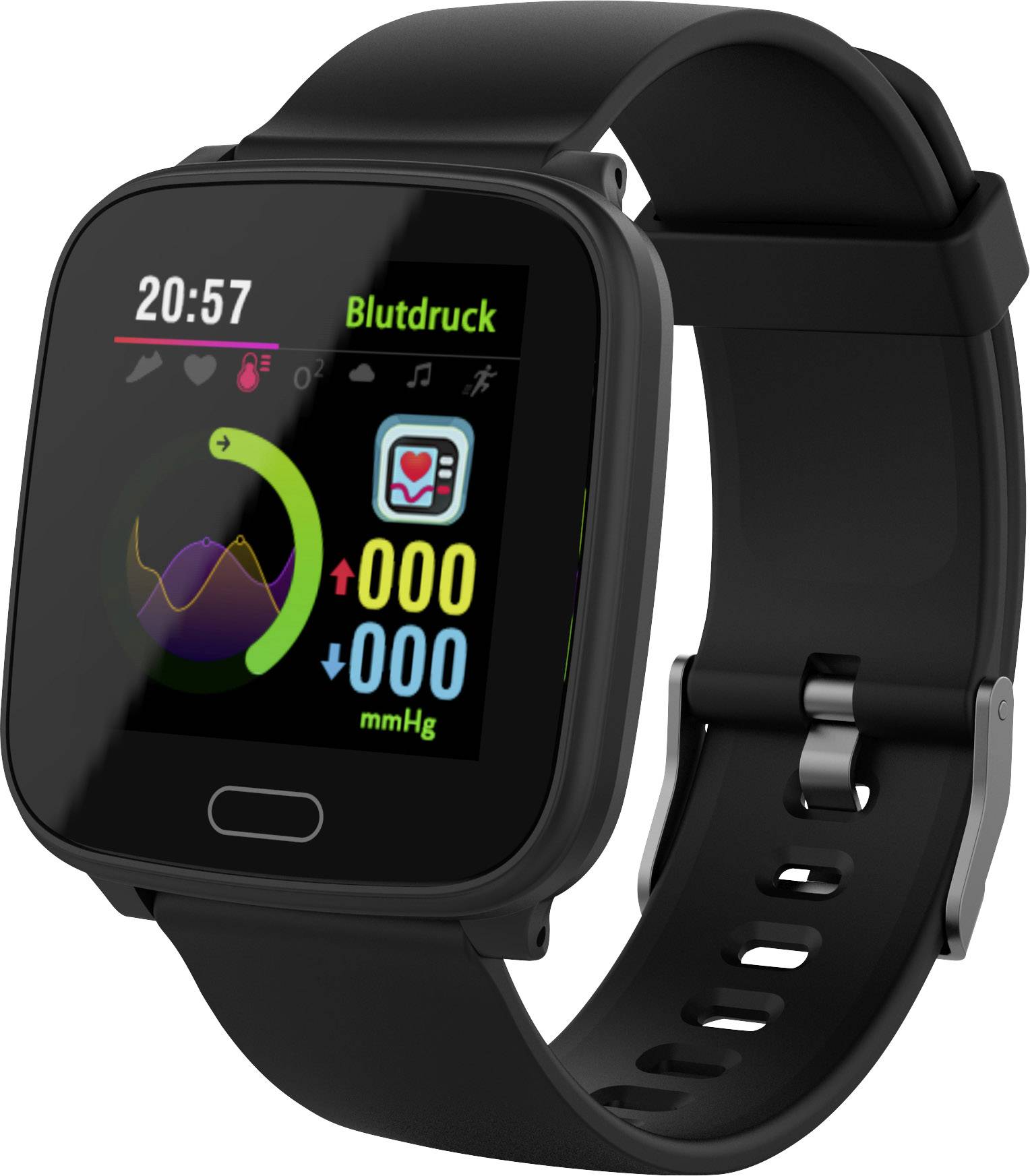 Swisstone SW 610 HR Fitness-Tracker Schwarz