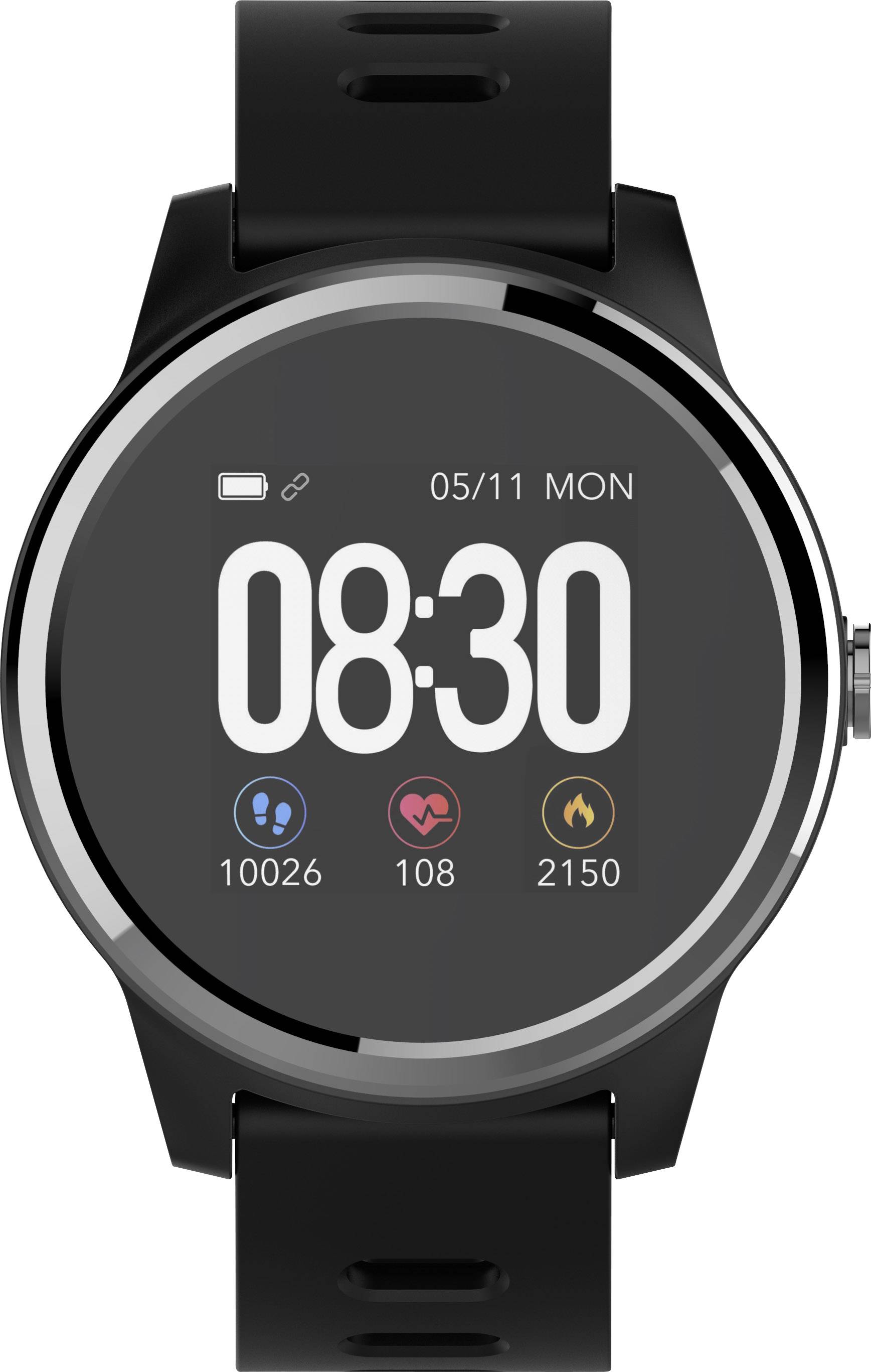 Swisstone SW 660 ECG Fitness-Tracker Schwarz