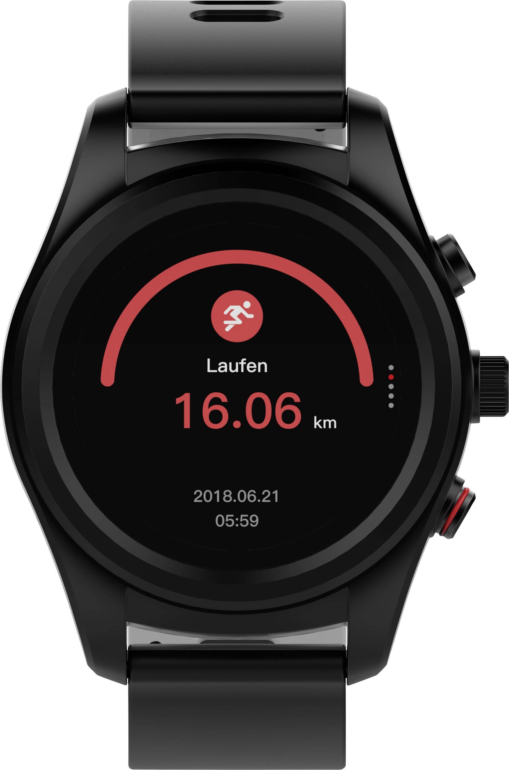 Swisstone SW 750 Pro Fitness-Tracker Schwarz