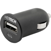 Heitech USB Ladegerät KFZ 1000mA 1x USB Belastbarkeit Strom max.=1000mA Heitech USB Ladegerät KFZ 1000mA 1x USB Belastbarkeit Strom max.=1000mA
