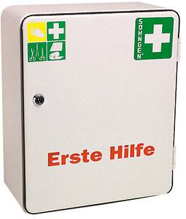 Söhngen 5001001 Verbandsschrank DIN 13157 302 x 362 x 140 Weiß