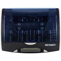 VOLTCRAFT P-600 Rundzellen-Ladegerät NiMH Micro (AAA), Mignon (AA), Baby (C), Mono (D), 9V Block VOLTCRAFT P-600 Rundzellen-Ladegerät NiMH Micro (AAA), Mignon (AA), Baby (C), Mono (D), 9V Block