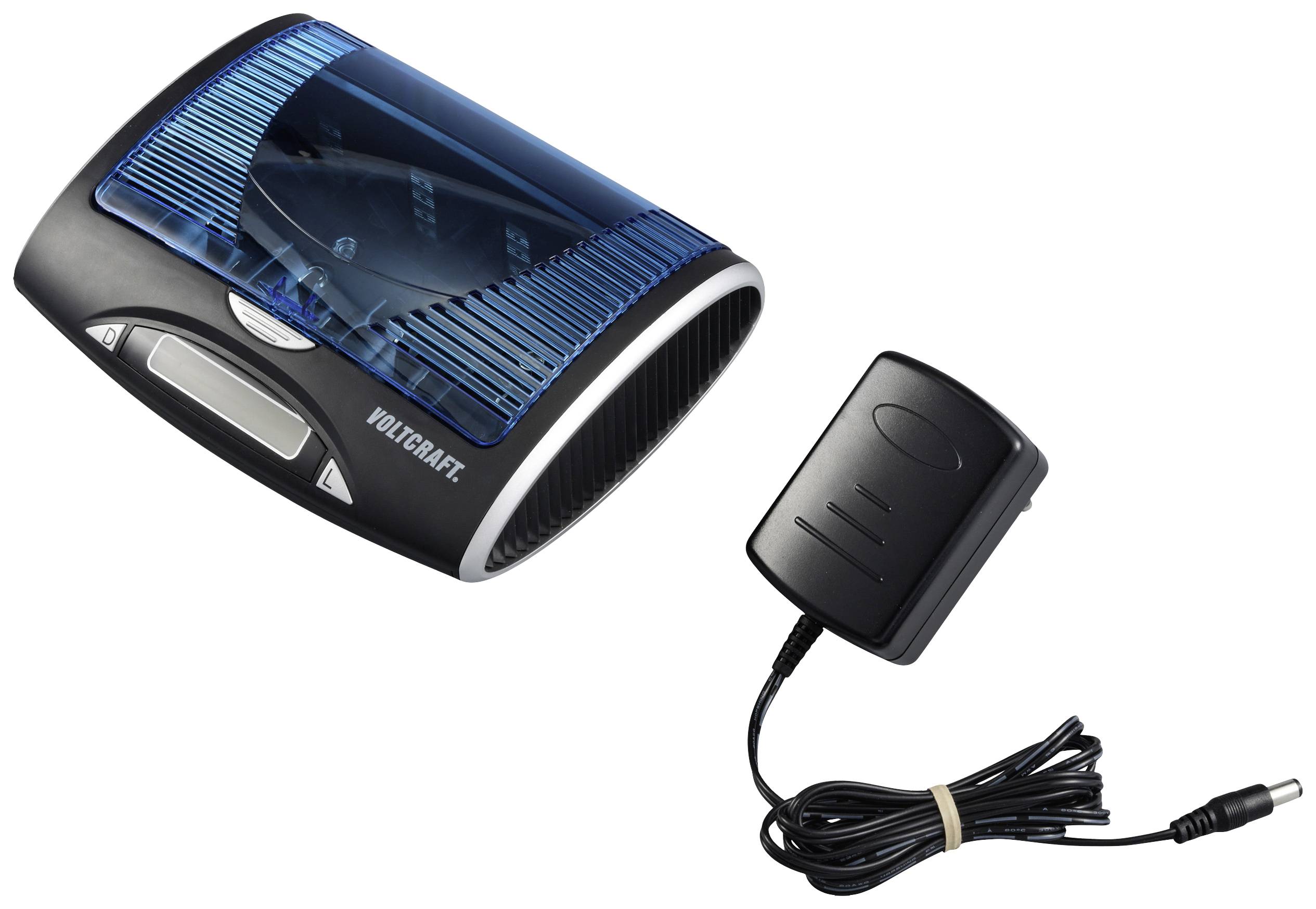 VOLTCRAFT P-600 Rundzellen-Ladegerät NiMH Micro (AAA), Mignon (AA), Baby (C), Mono (D), 9V Block