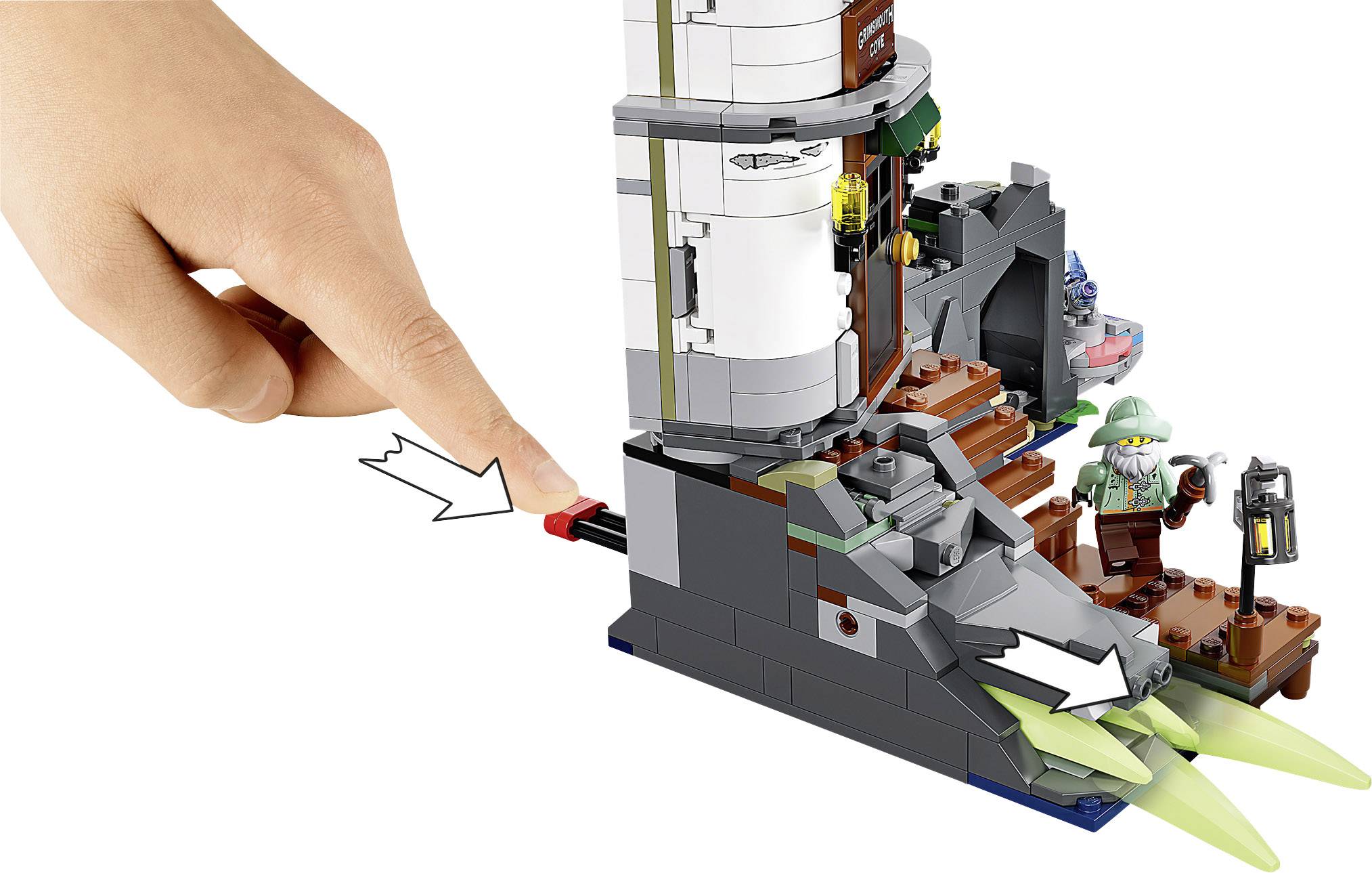 70431 LEGO® HIDDEN SIDE™ Der Leuchtturm der Dunkelheit