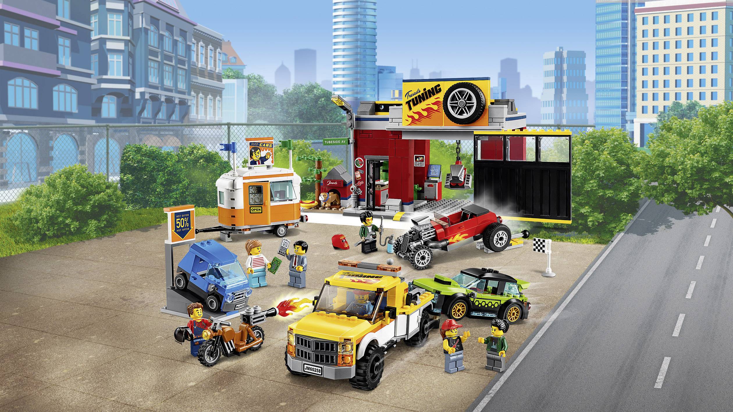 60258 LEGO® CITY Tuning-Werkstatt