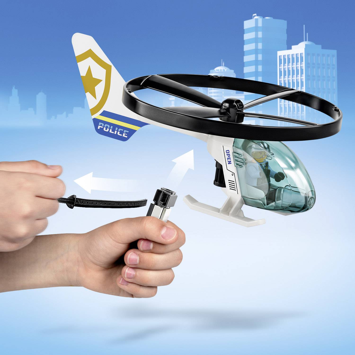 60244 LEGO® CITY Polizeihubschrauber-Transport