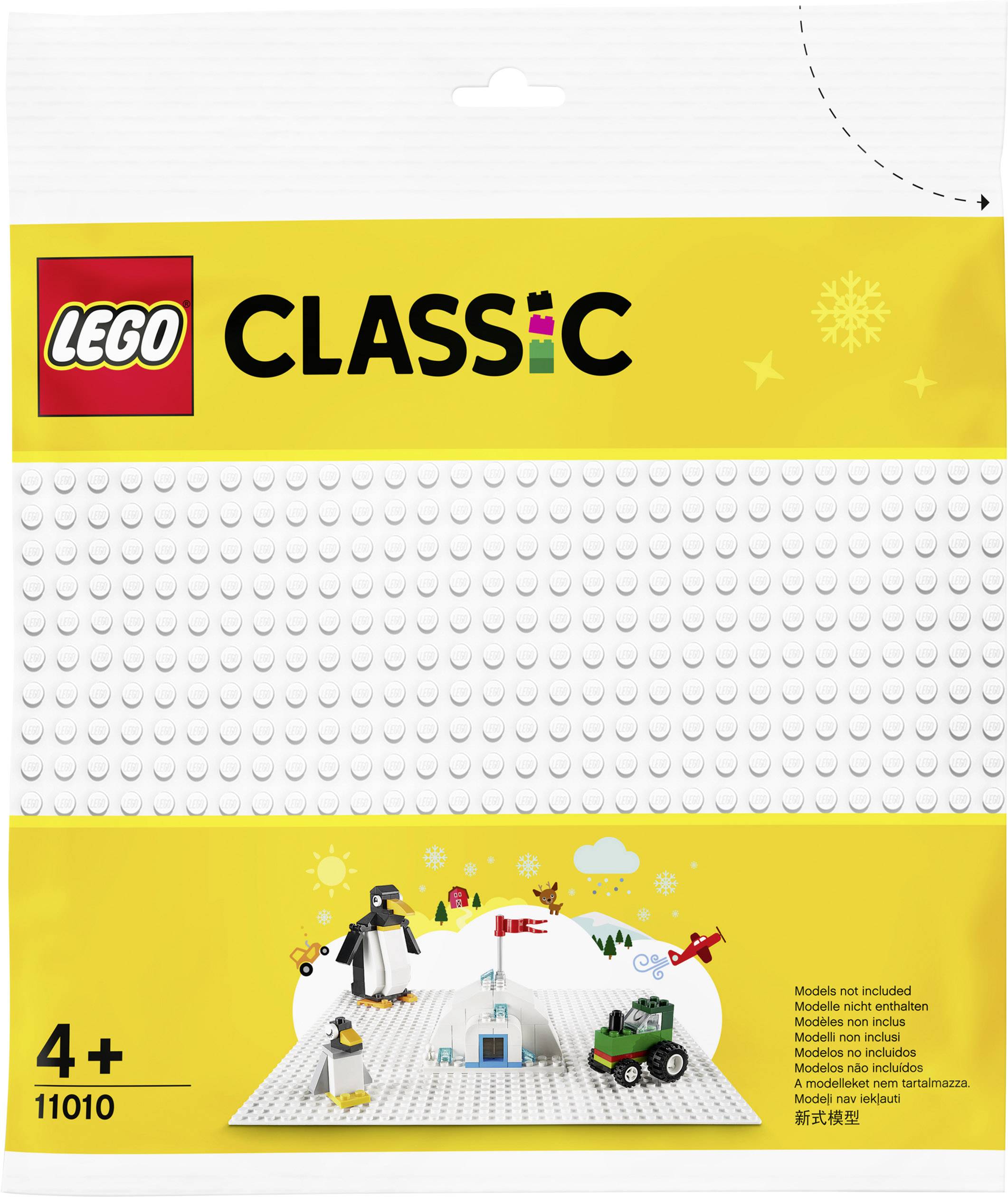11010 LEGO® CLASSIC Weiße Bauplatte