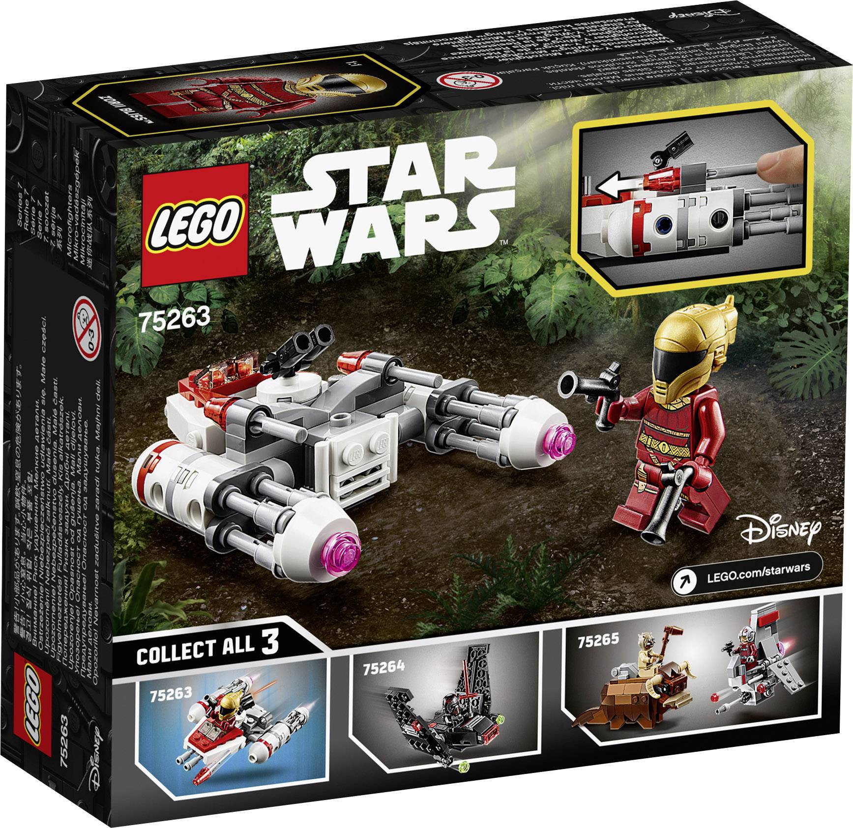 75263 LEGO® STAR WARS™ Widerstands Y-Wing™ Microfighter