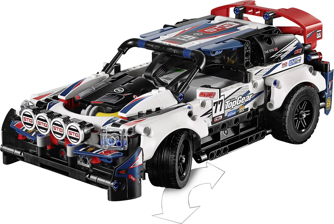 42109 LEGO® TECHNIC Top-Gear Ralleyauto mit App-Steuerung