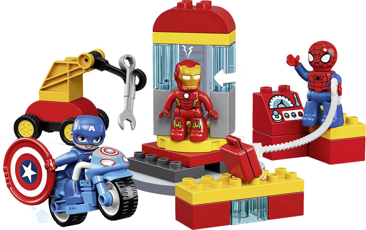 10921 LEGO® DUPLO® Iron Mans Labor-Treffpunkt